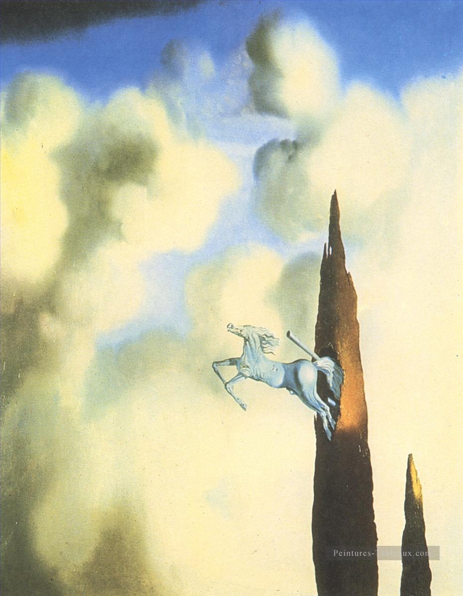 Morning Ossification of the Cypress Salvador Dali Oil Paintings